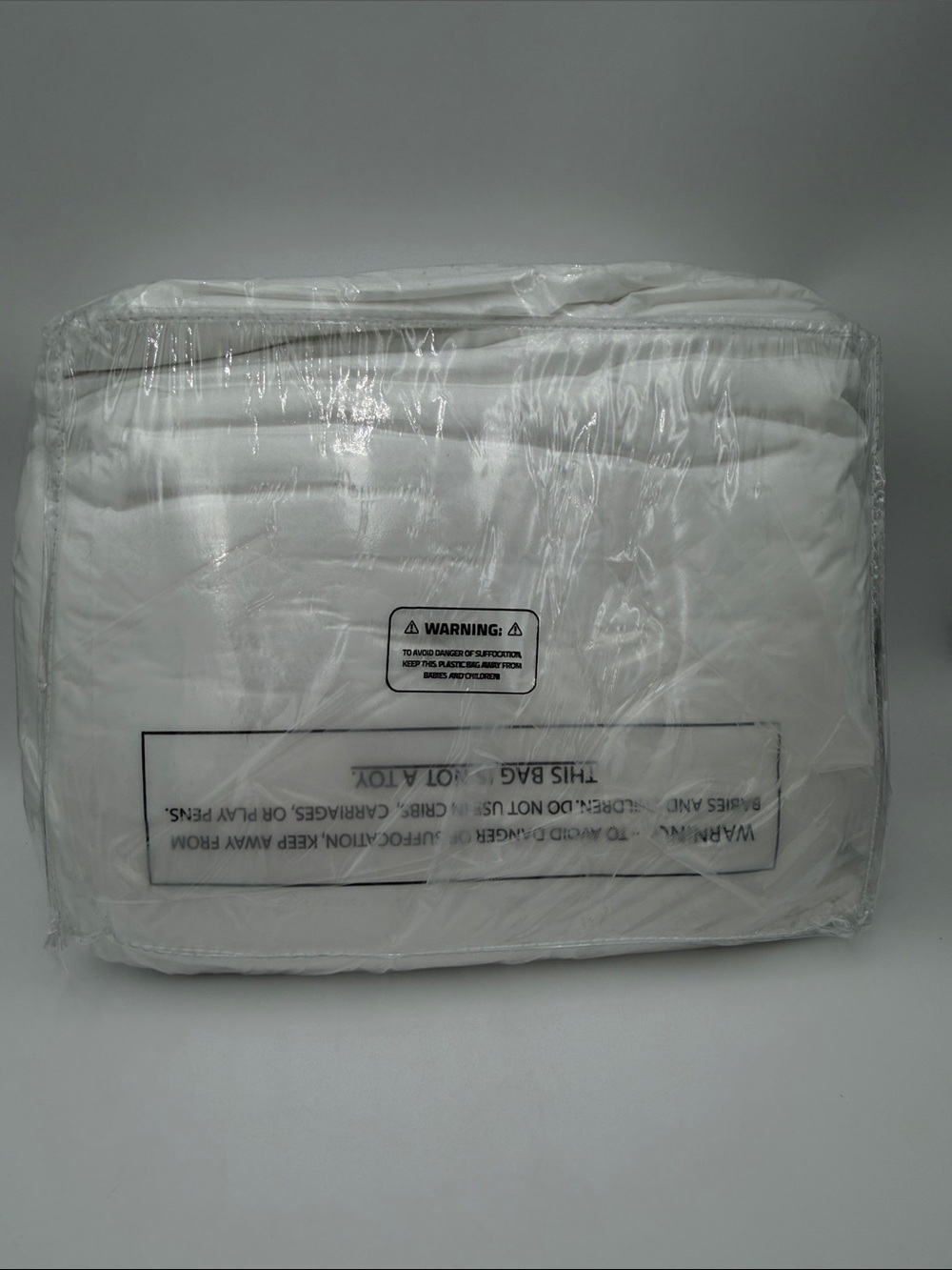 Ultra Soft Microfiber White Mattress Topper - Plush Pillow Top - Queen - Picture 5 of 5